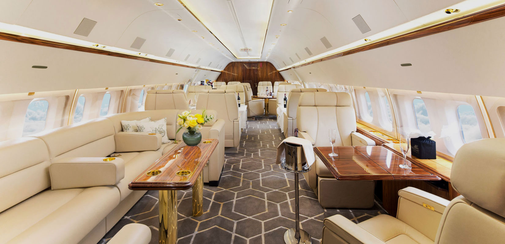Superlative, world-class VIP/VVIP aircraft interior completions